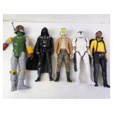 Lot of Large Star Wars 12" Action Figure Toys