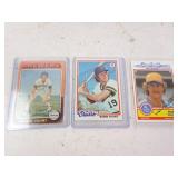 Lot of 3 Robin Yount Milwaukee Brewers Cards