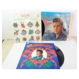 Lot of 3 Elvis Presley Christmas 33rpm Vinyl