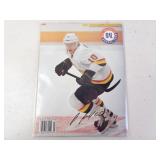 SIGNED Pavel Bure Beckett Hockey Monthly Magazine