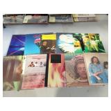 Lot of 10 Vintage 33rpm Vinyl Records in Sleeves