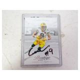 SIGNED Christian Watson Green Bay Packers Panini