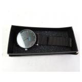 Geneva Black/Blue Mens Quartz Movement Mens Watch