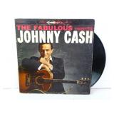 The Fabulous Johnny Cash 33rpm Vinyl Record in