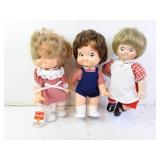 Lot of 3 Campbells Soup Kids Dolls
