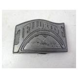 Vintage Telluride Colorado Pewter Belt Buckle
