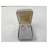 14k Yellow Gold Earring 0.24gtw