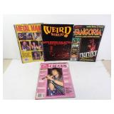 Lot of 3 1980s Nostalgia Magazines - Metal Mania