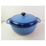 Lodge Brand Cast Iron Enameled Pot with Lid 11"