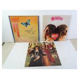 Lot of 3 HEART 33rpm Vinyl Records in Sleeves -