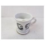 Vintage Ceramic Barbers Variety Moustache Cup