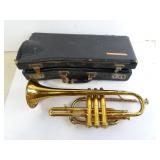 Vintage Holton Elkhorn WI Trumpet in Case -