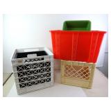 Lot of Misc. Storage Crates & Bins