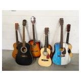 Lot of Misc. Acoustic Guitars - Most have