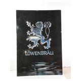 Lowenbrau Beer Plastiboard Sign 32" x 22"