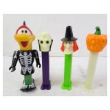 Lot of 4 Vintage Halloween Pez Dispensers