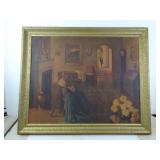 Framed Print - Song of Love by M Ditlef - 35x29"