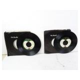 Lot of 2 Apple 45rpm Double Sided Records in