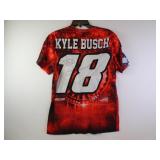 SIGNED Kyle Busch NASCAR Shirt Size Medium - No