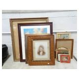 Lot of Misc. Vintage Frames & Art Prints