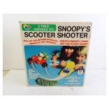 Vintage Snoopys Scooter Shooter Play Set in Box