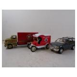 Three Die Cast Trucks