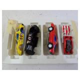 Slot Car with Misc. Slot Car Chassis