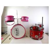 Lot of Child Sized Drums & Parts - Incomplete