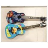 Lot of 2 First Act Childrens Guitars - Minions &