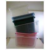 Large Lot of Storage Totes (No Lids)