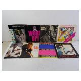 Lot of 8 Vintage 45rpm Vinyl Records in Sleeves -