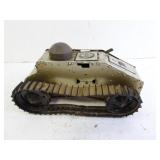 Vintage Marx Tin Toy Wind Up Tank - Works/Tested