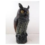 Vintage 1990 Dalen Products Blow Mold Owl -