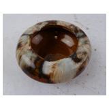 Vintage Drip Glazed Pottery Ash Tray