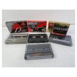 Lot of Maxell & TDK Recordable Cassette Tapes