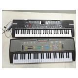Lot of 2 Childrens Electronic Keyboards