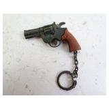 Vintage Revolver Pistol Cap Gun Keychain