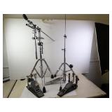 Lot of Percussion Stands & Foot Pedals - Pearl &