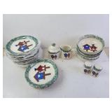 Lot of Gibson Designs Bird House Pattern Dishware