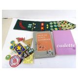Lot of Vintage Girl Scout Related Items