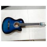 BC Brand Blue/Black Acoustic Guitar
