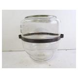 Antique Kerosene Stove Glass Fuel Drip Jar
