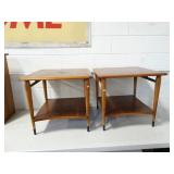 Pair of Lane Altavista Va. Wood Dovetail Design