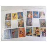 Lot of Gil Elugren Clendar Pin-Up Collectors