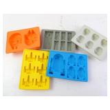 Lot of Star Wars Silicone Food Grade Molds