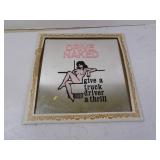 Lewd Mirror - 12x12"