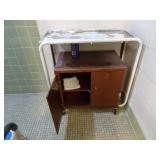 Vintage Metal Rolling Cart / Changing Table