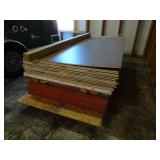 Stack of Used Plywood / OSB
