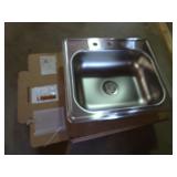 New Dayton Stainless Steel Sink in Box 22" x 25"