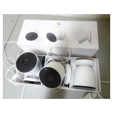3pk Google Nest Cameras in Box - One is new